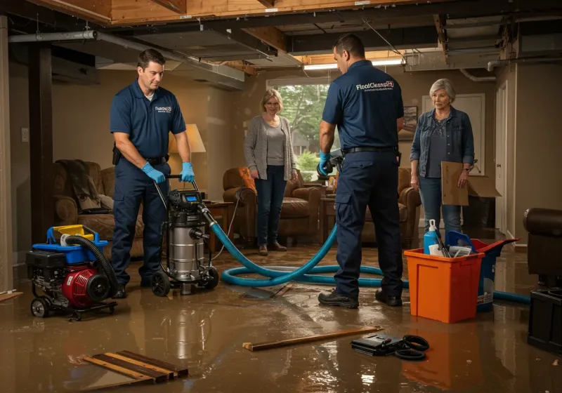 Basement Water Extraction and Removal Techniques process in Mart, TX